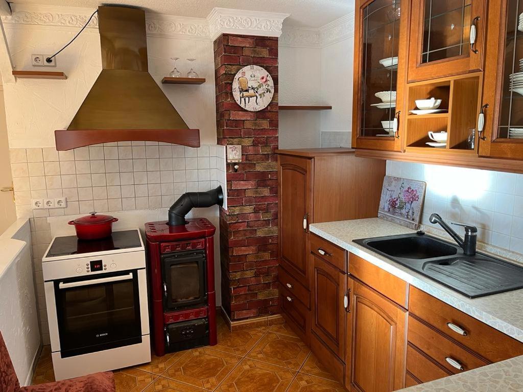 Cafesahne U Pension Дранске Екстер'єр фото